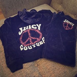 Juicy Couture Tracksuit Navy XL NWT